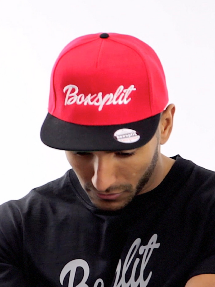 Boxsplit Legend Snapback Red / Black Peak