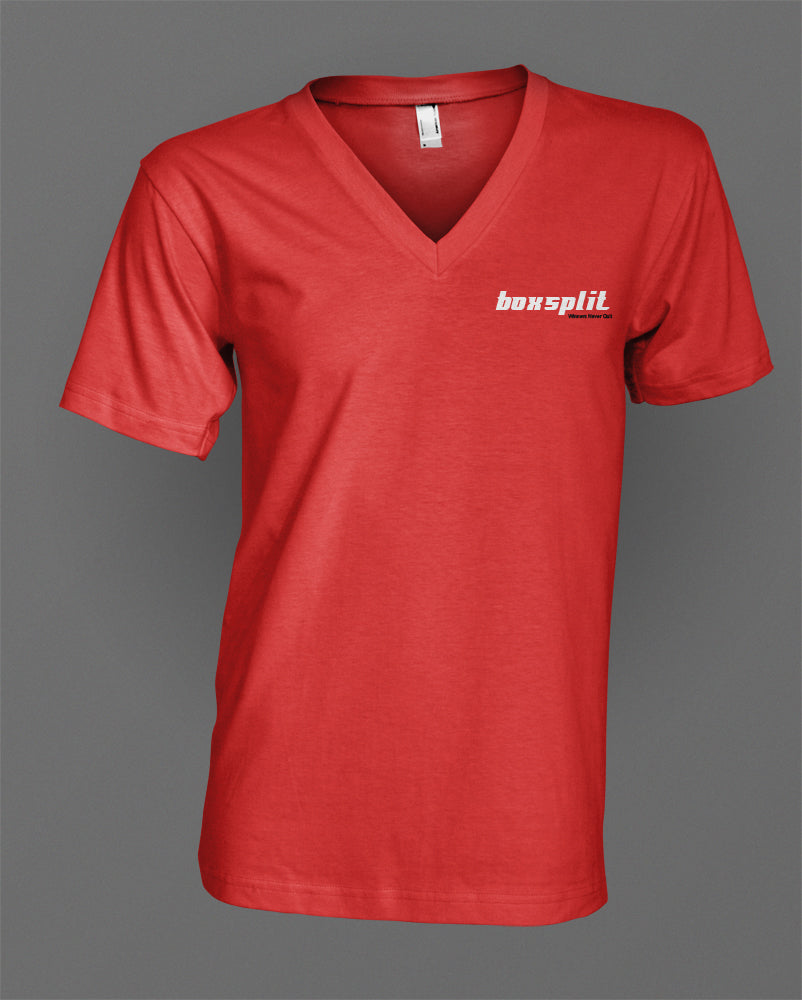 Boxsplit V Neck T-Shirt