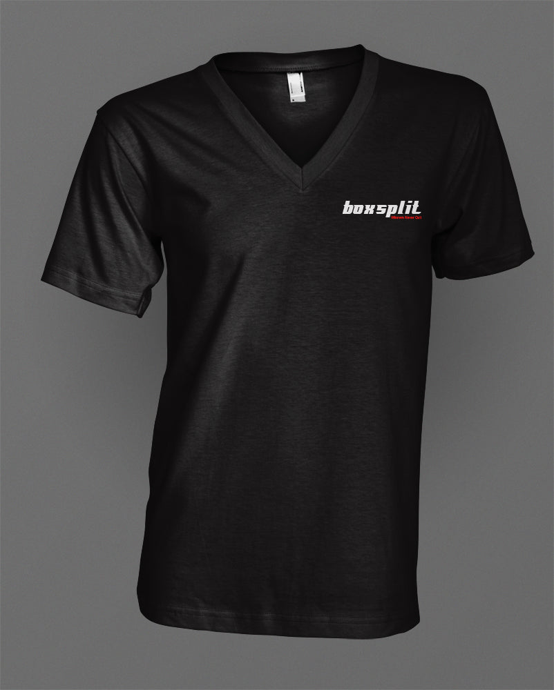 Boxsplit V Neck T-Shirt