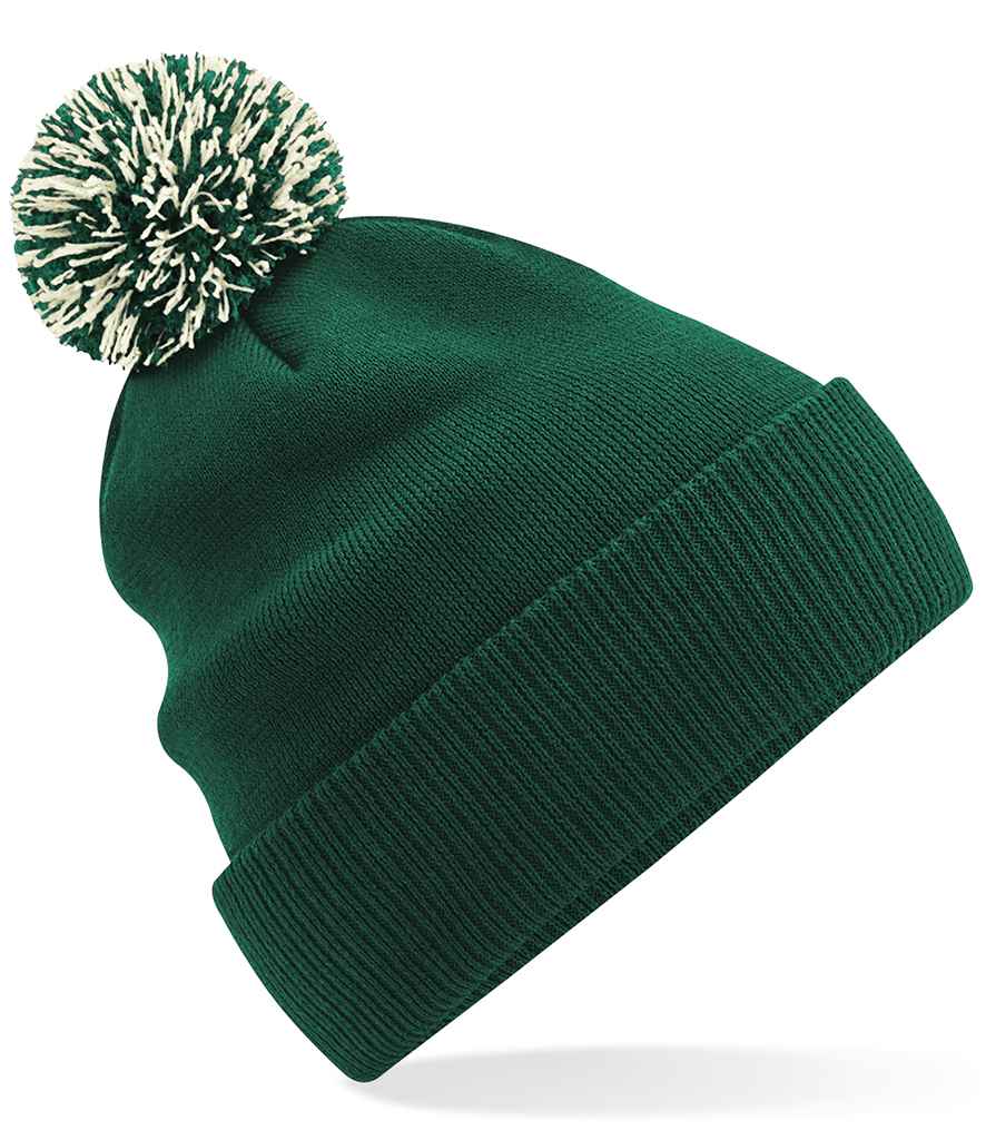 BB450 Bottle Green/Off White Front