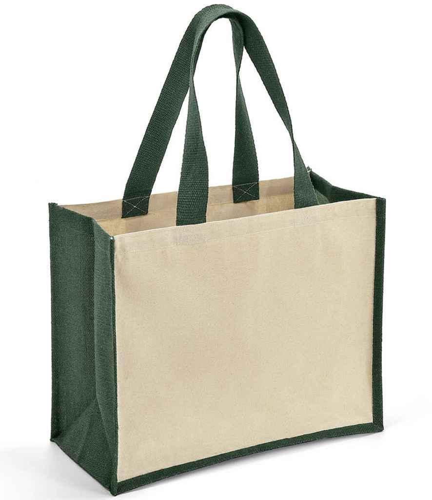 BR101 Natural/Forest Green Front