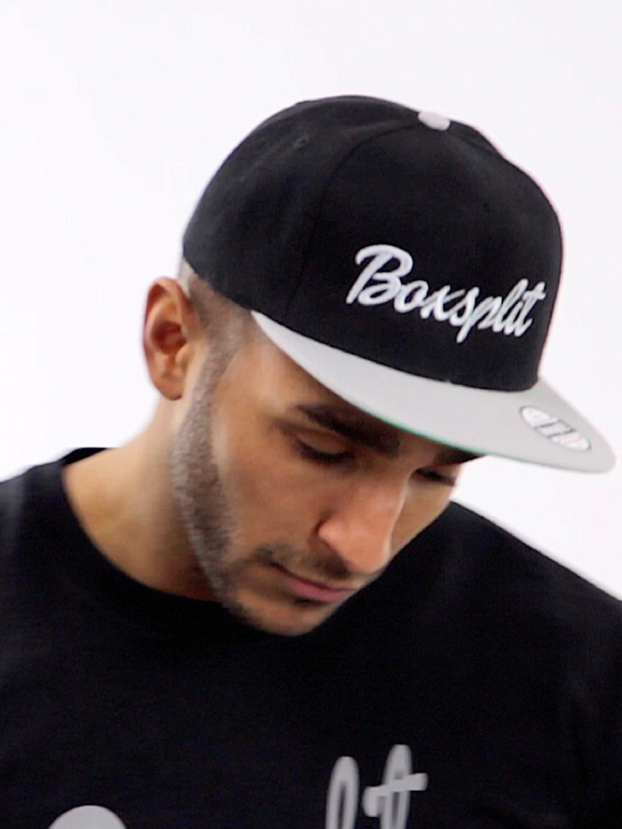 Boxsplit Legend Snapback Black / Grey peak